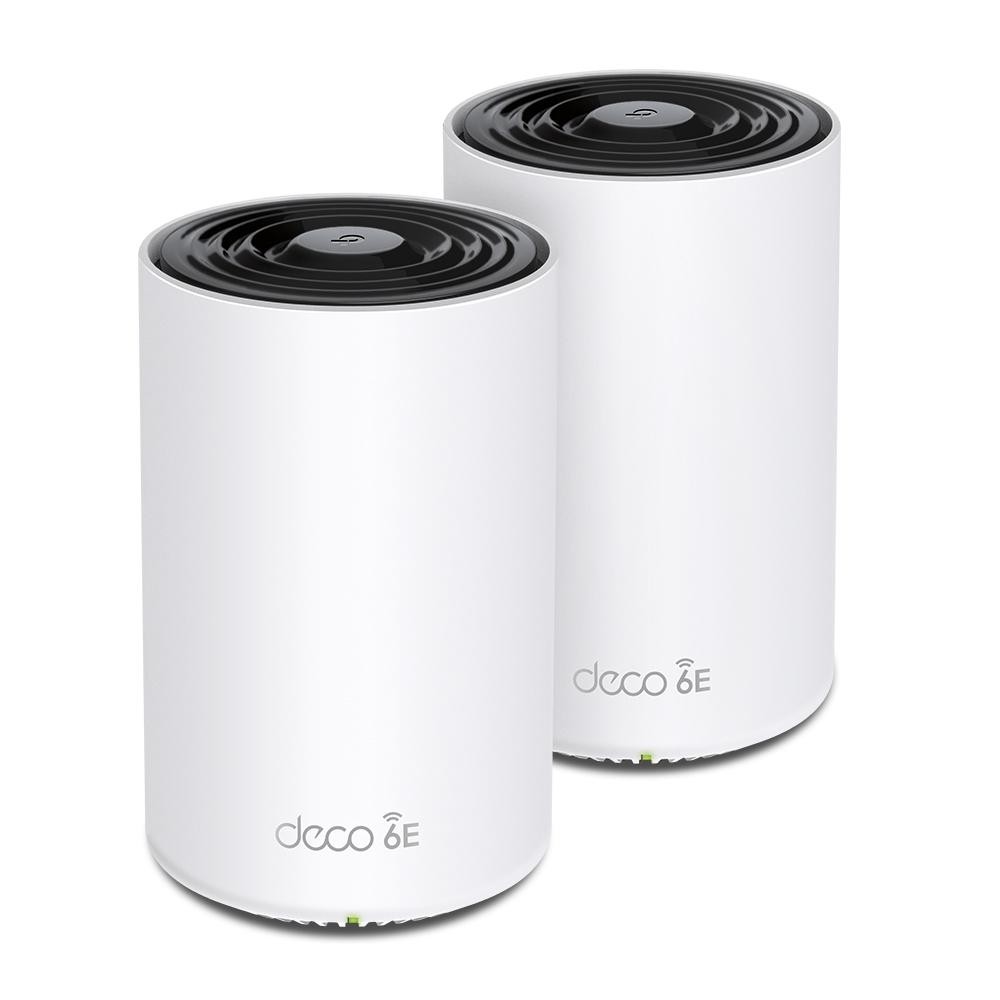 TP-Link, Deco XE75(2-pack), AXE5400 Whole Home Mesh Wi-Fi 6E System