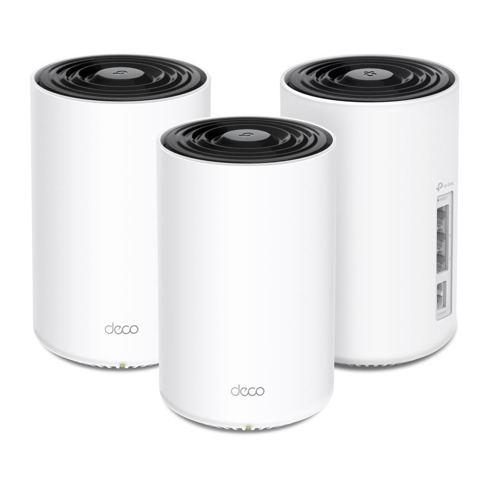 TP-Link, Deco PX10(3-pack) AX1500 + AV1000 Whole Home Powerline Mesh Wi-Fi 6 System