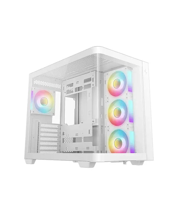 Deepcool, CG530U 4F WH, Case White