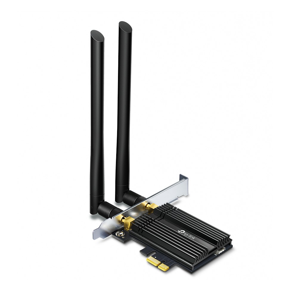 TP-Link, Archer TX50E, AX3000 Wi-Fi 6 Bluetooth 5.2 PCIe Adapter