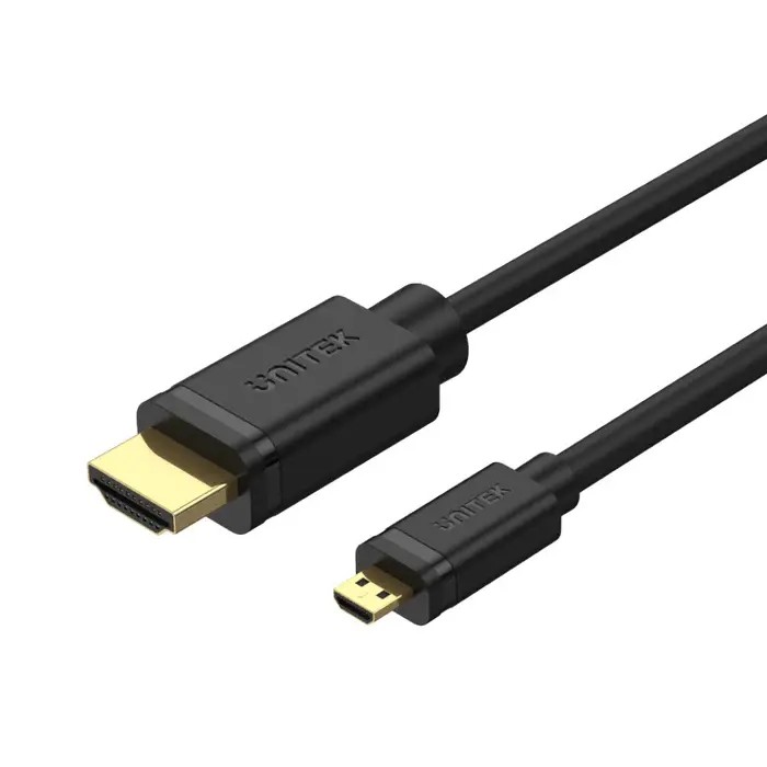 Y-C182, UNITEK, Cable, Micro HDMI (M) to HDMI (M) Cable 2M