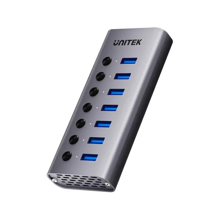 H1314A, UNITEK, USB HUB, 7-in-1 USB-C 5Gbps Hub