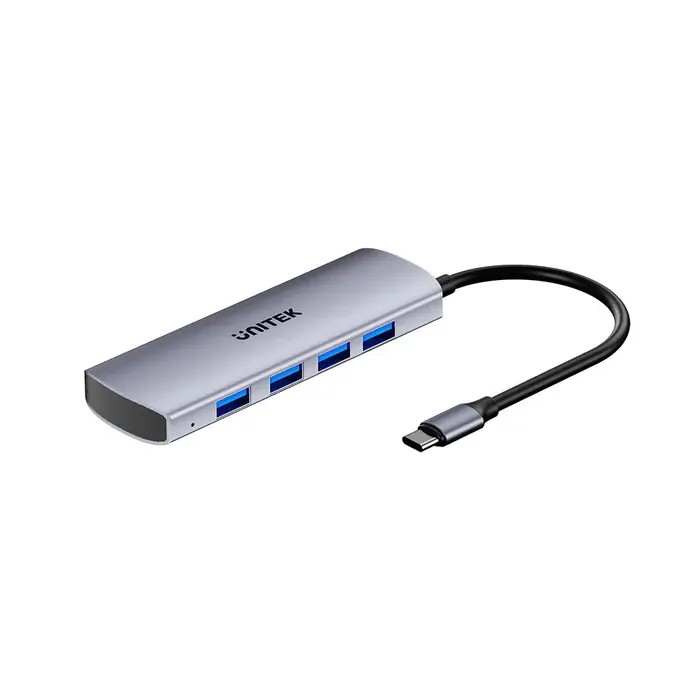 H1112E, UNITEK, USB HUB, 4-in-1 USB-C 10Gbps Hub (4*USB-A)