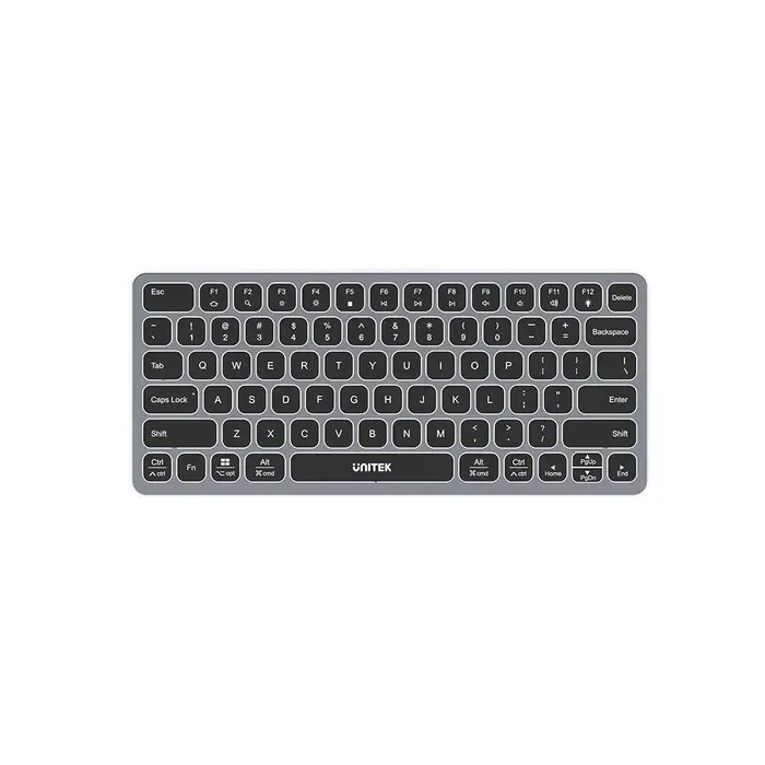 UNITEK, D1092A, 9-in-1 USB-C კლავიატურა Hub, Grey