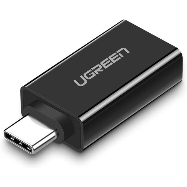 US173, UGREEN, Adapter, Type-C 3.1 Male To USB 3.0 female Adapter, Black