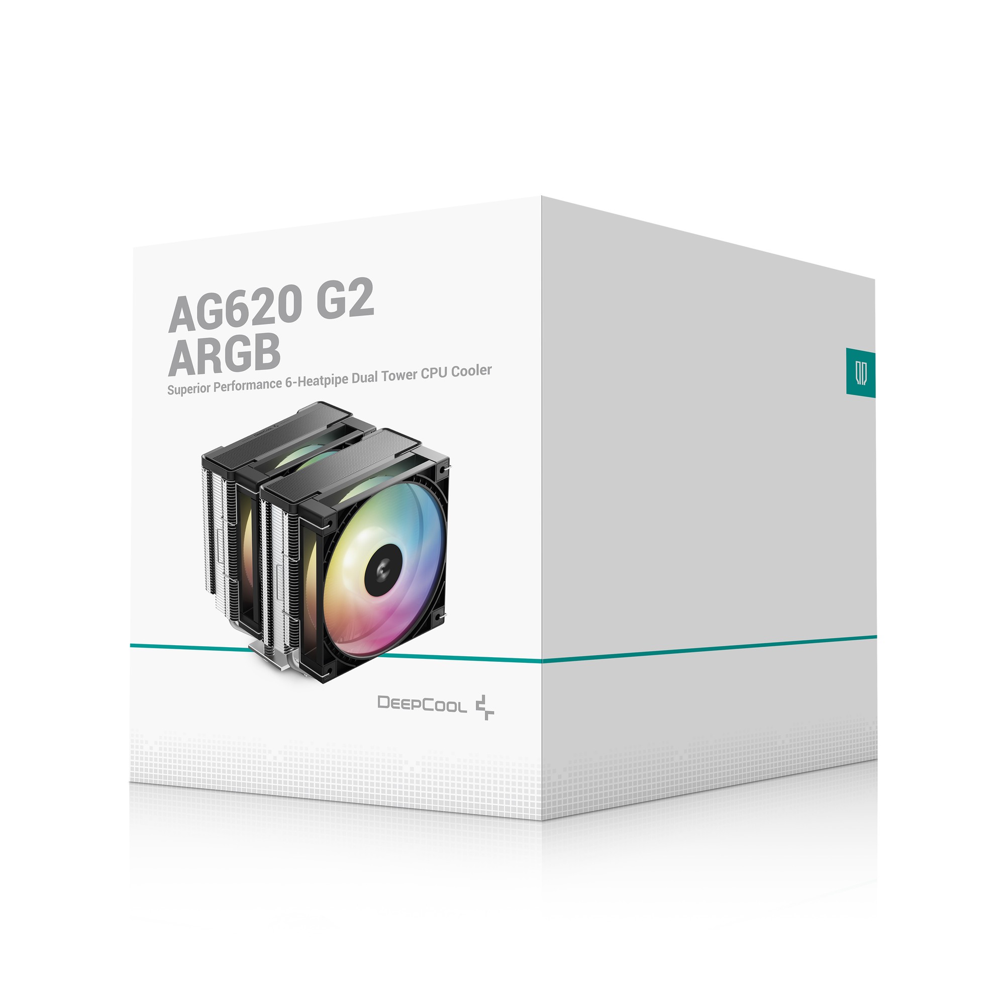 DEEPCOOL R-AG620-BKAMMG2-G воздушный кулер процессора AG620 G2 ARGB Dual Tower CPU Air Cooler Black