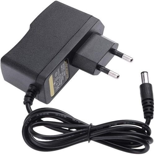NO NAME 5V 0,6A კვების ადაპტერი ან კაბელი Universal 5V 0.6A EU Power Adapter Black