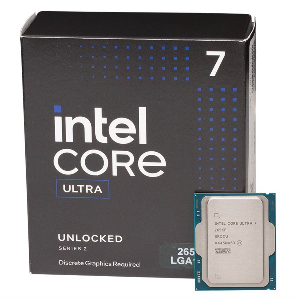 INTEL AT8076806410 დესკტოპ პროცესორი Core Ultra 7 265KF LGA1851 Desktop Processor