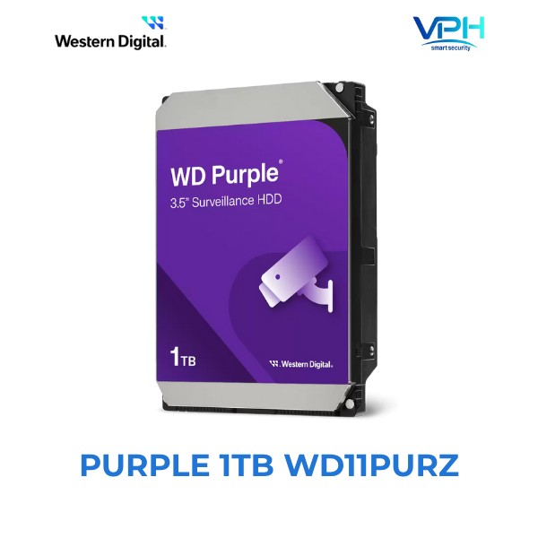 Western Digital WD11PURZ жесткий диск Purple 1TB 3.5 Inch SATA Surveillance Hard Drive