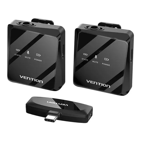 Комплект беспроводных микрофонов Vention NCBB0 USB C